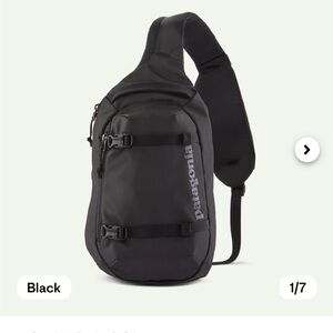 Patagonia Black Atom Sling Bag 8L BNWT